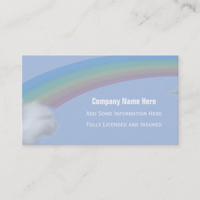 Rainbow: Business Cards (Front)