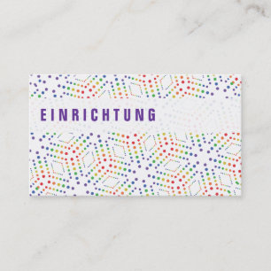 Rainbow businesscards business card