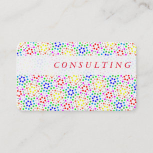 Rainbow Businesscards Business Card
