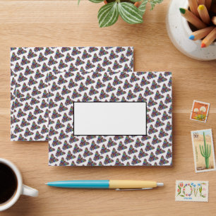 Rainbow Butterfly - A2 Envelope