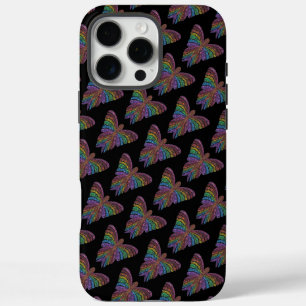 Rainbow Butterfly (b) - iPhone (16 Pro Max) Case