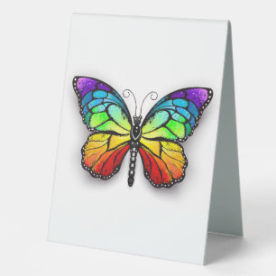 Rainbow butterfly Monarch