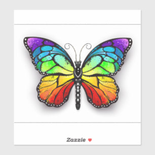 Rainbow butterfly Monarch