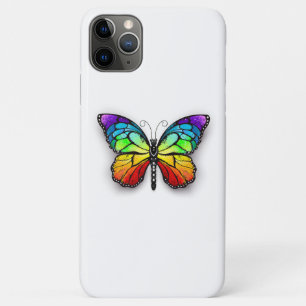 Rainbow butterfly Monarch iPhone 11 Pro Max Case