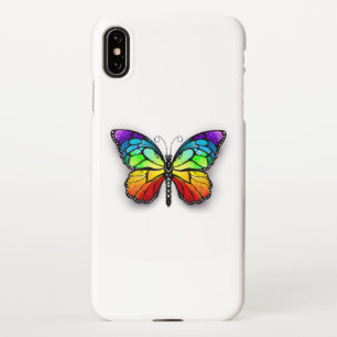 Rainbow butterfly Monarch iPhone Case