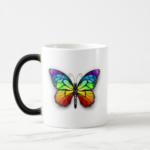 Rainbow butterfly Monarch Magic Mug