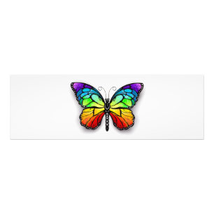 Rainbow butterfly Monarch Photo Print