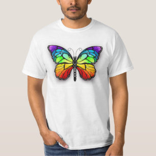 Rainbow butterfly Monarch T-Shirt