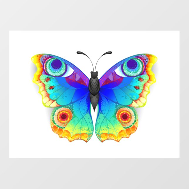 Rainbow Butterfly Peacock Eye (Sheet)