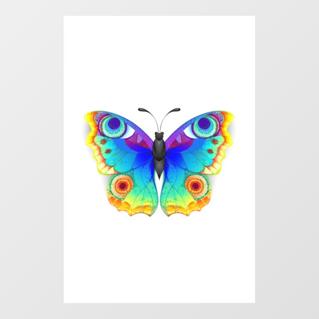 Rainbow Butterfly Peacock Eye (Sheet)