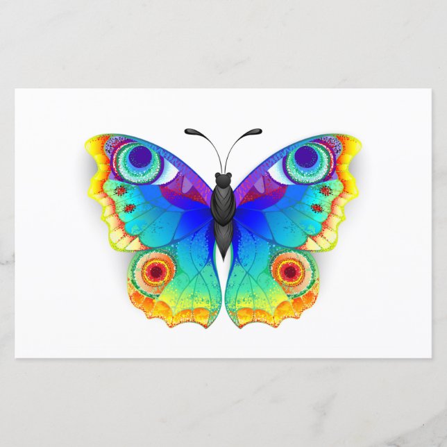Rainbow Butterfly Peacock Eye (Front)