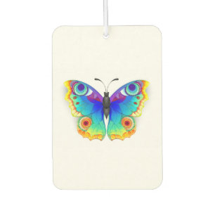 Rainbow Butterfly Peacock Eye Car Air Freshener