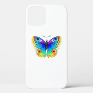 Rainbow Butterfly Peacock Eye iPhone 12 Case