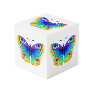 Rainbow Butterfly Peacock Eye Cube