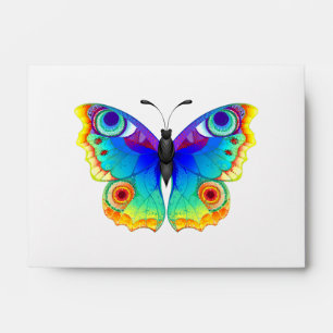 Rainbow Butterfly Peacock Eye Envelope