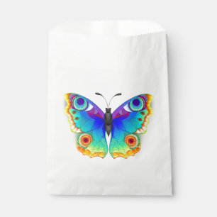 Rainbow Butterfly Peacock Eye Favour Bag