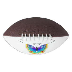 Rainbow Butterfly Peacock Eye Football