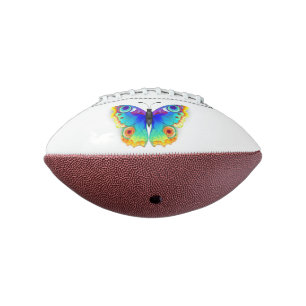 Rainbow Butterfly Peacock Eye Football