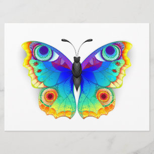 Rainbow Butterfly Peacock Eye Menu