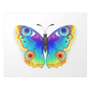 Rainbow Butterfly Peacock Eye Notepad