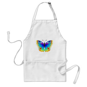 Rainbow Butterfly Peacock Eye Standard Apron
