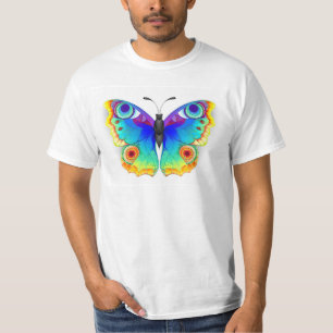 Rainbow Butterfly Peacock Eye T-Shirt