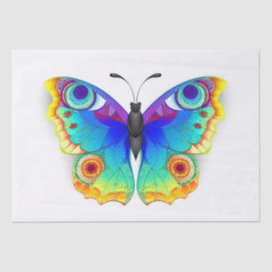 Rainbow Butterfly Peacock Eye Tissue Paper