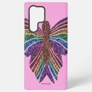 Rainbow Butterfly (pink) - Samsung Phone Case