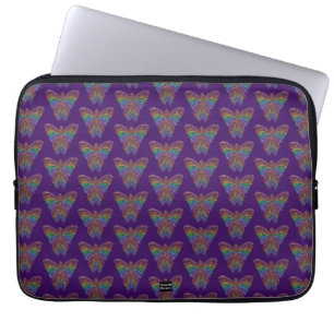 Rainbow Butterfly (purple) - Laptop Sleeve