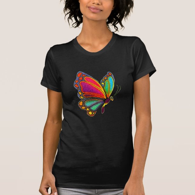 Rainbow Butterfly T-Shirt (Front)