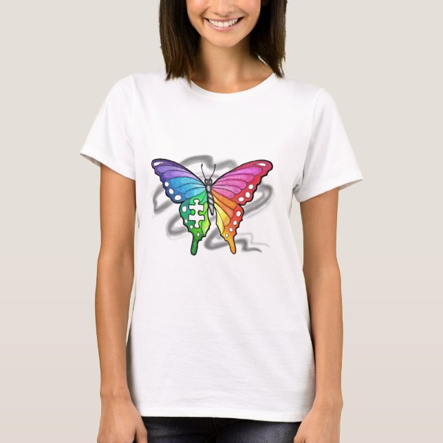 Rainbow Butterfly T-Shirt (Front)