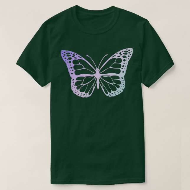 Rainbow Butterfly T-Shirt (Design Front)