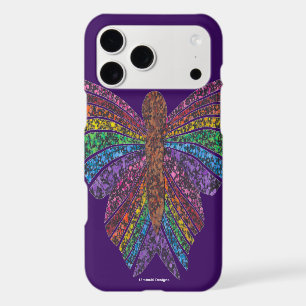 Rainbow Butterfly (violet) - iPhone Case