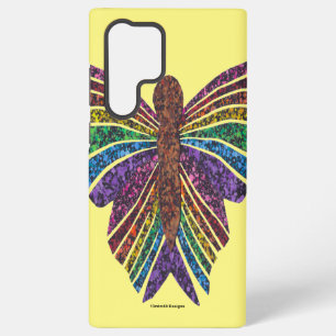 Rainbow Butterfly (yellow) - Samsung Phone Case