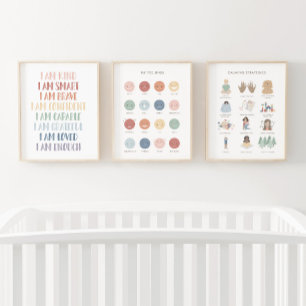 Rainbow Calming Corner Affirmations Classroom