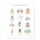 Rainbow Calming Strategies Classroom Decor