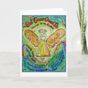 Rainbow Cancer Angel Card