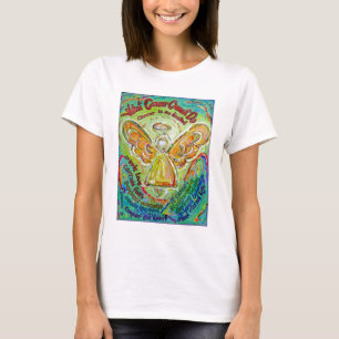 Rainbow Cancer Angel T-shirt