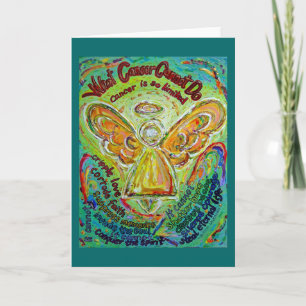 Rainbow Cancer Cannot Do Angel Greeting Cards