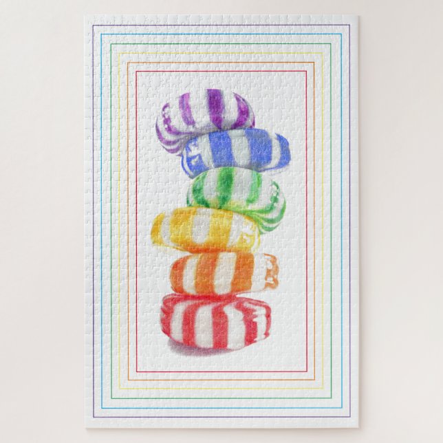 RAINBOW CANDY 20x30 Puzzle (Vertical)