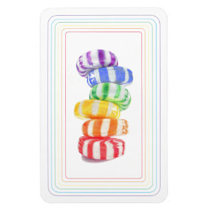 RAINBOW CANDY 4x6 Flexible Magnet