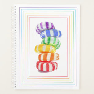 RAINBOW CANDY 8.5x11 Planner Calendar