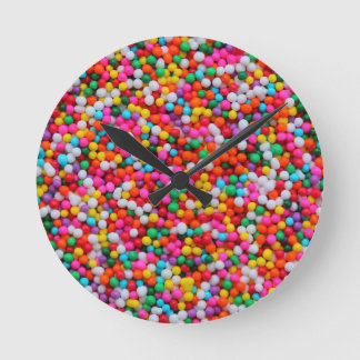 Rainbow Candy Colour Overload Clock