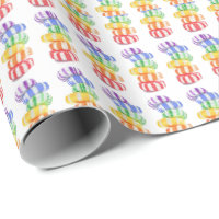 RAINBOW CANDY Wrapping Paper