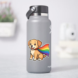 Rainbow Cape Puppy – LGBTQ++ Pride Design