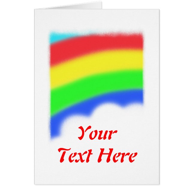 Rainbow Card (Front)
