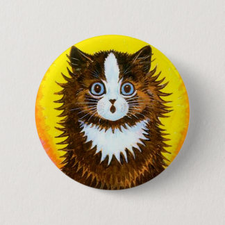 Rainbow Cat 6 Cm Round Badge