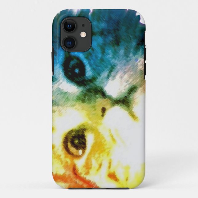 Rainbow Cat Face Case-Mate iPhone Case (Back)