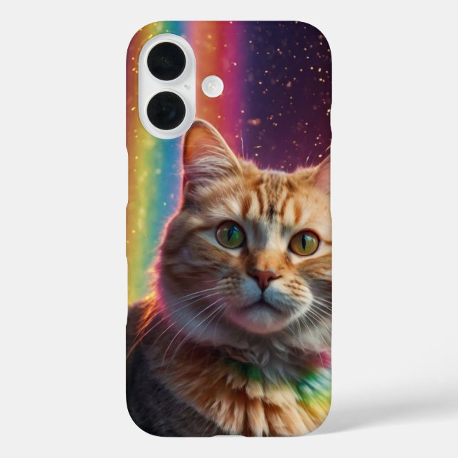 Rainbow Cat Magic Case-Mate iPhone Case (Back)