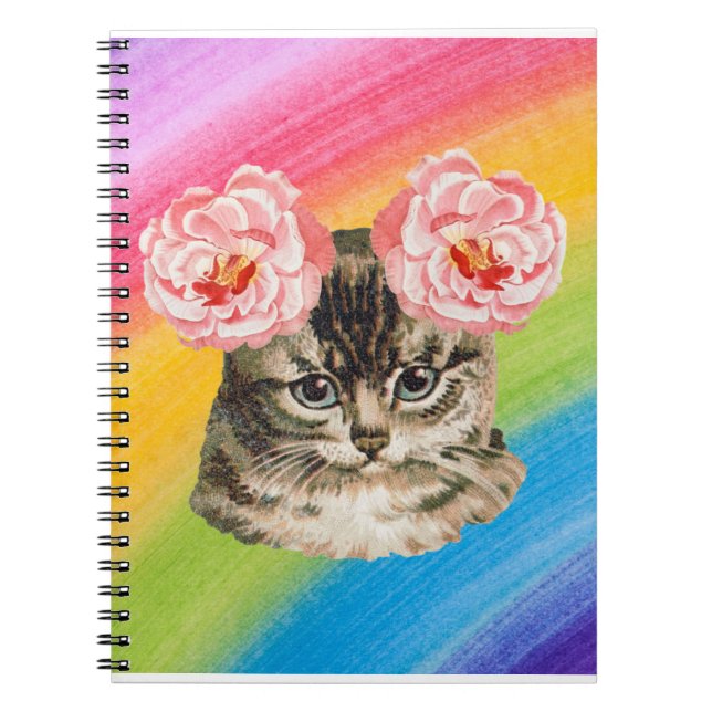 Rainbow cat notebook (Front)